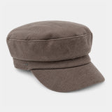 Gorra bretona de mujer camel