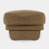 Gorra bretona de mujer camel