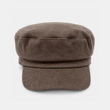 Gorra bretona de mujer camel