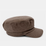 Gorra bretona de mujer camel