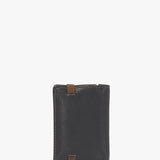 Cartera de hombre de piel en verde