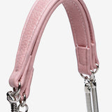 Multifunctional bag in pale pink mesh