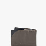 Cartera pequeña hombre Karuna de piel verde