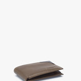 Cartera pequeña hombre Karuna de piel verde