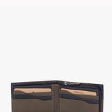 Cartera pequeña hombre Karuna de piel verde