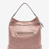 Wendbare Hobo-Tasche für Damen in Rosa.