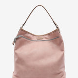 Wendbare Hobo-Tasche für Damen in Rosa.