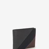 Cartera de hombre de piel en negro