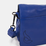 Damentasche aus blauem Leder.