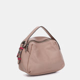 Handtasche aus rosa Leder.