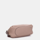 Handtasche aus rosa Leder.