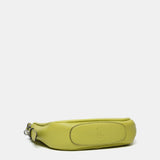 Bolso de hombro pequeño en piel verde