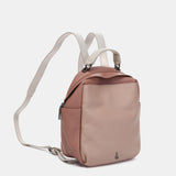 Mochila en piel rosa