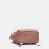 Mochila en piel rosa