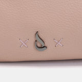 Mochila en piel rosa