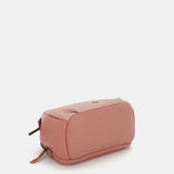 Bandolera en piel rosa