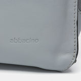 Bolso shopper en piel gris