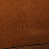 Bolso - mochila en serraje cognac