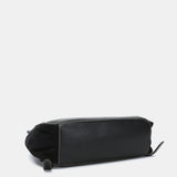 Mochila en piel negra