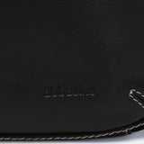 Mochila en piel negra