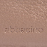 Bolso multifucional en piel taupe