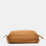 Mochila en piel cognac