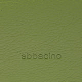 Bolso de mano en piel verde