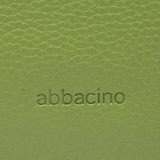 Bandolera en piel verde