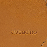 Cognac leather crossbody bag