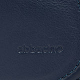 Blaue Umhängetasche aus Leder