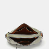 Grüne Umhängetasche aus Leder