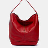 Bolso de hombro en piel rojo