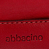 Bolso de hombro en piel rojo