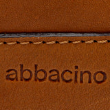 Bandolera en piel cognac