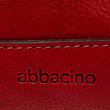 Bandolera en piel rojo