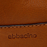 Bandolera pequeña en piel cognac