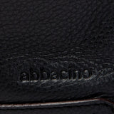 Bandolera grande en piel negra