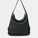 Bolso multifuncional en piel negro
