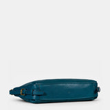 Bolso multifuncional en piel azul