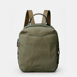 Mochila en serraje verde