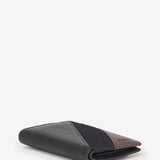 Cartera de hombre de piel en negro