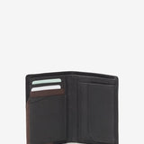 Cartera de hombre de piel en negro