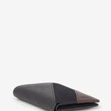 Cartera de hombre de piel en negro