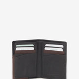 Cartera de hombre de piel en negro