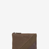 Men's leather wallet in green
