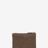 Men's leather wallet in green