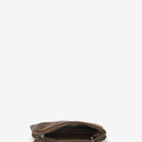 Men's leather wallet in green