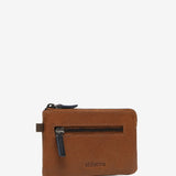 Men's leather wallet in cognac