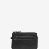 Monedero de hombre de piel en negro