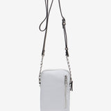 Grey Satin Damen Mobilfunkbeutel